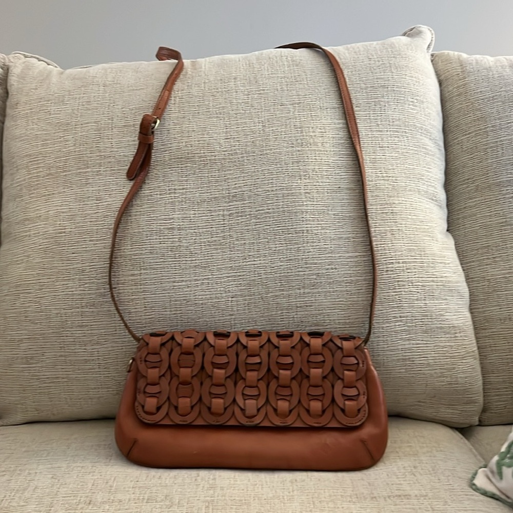Patricia Nash Brown Leather Women Bag - Picture 2 of 4